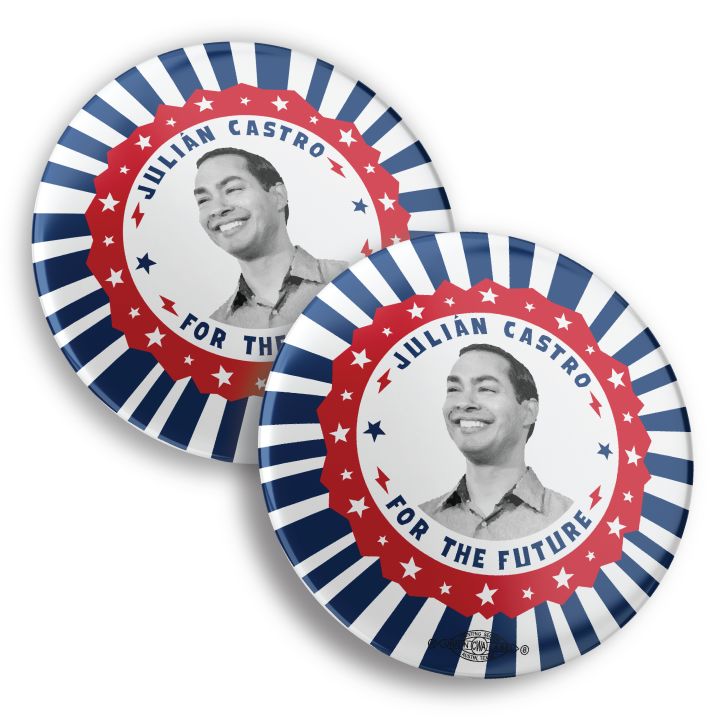 Julian Castro buttons